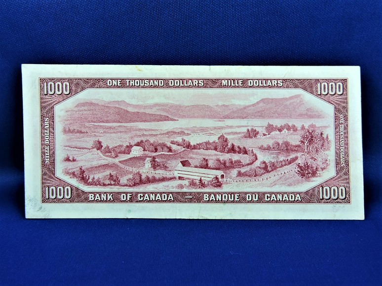 Image for 1954 $1000 CANADIAN BANKNOTE INVESTMENT QUALITY COLLECTIBLE