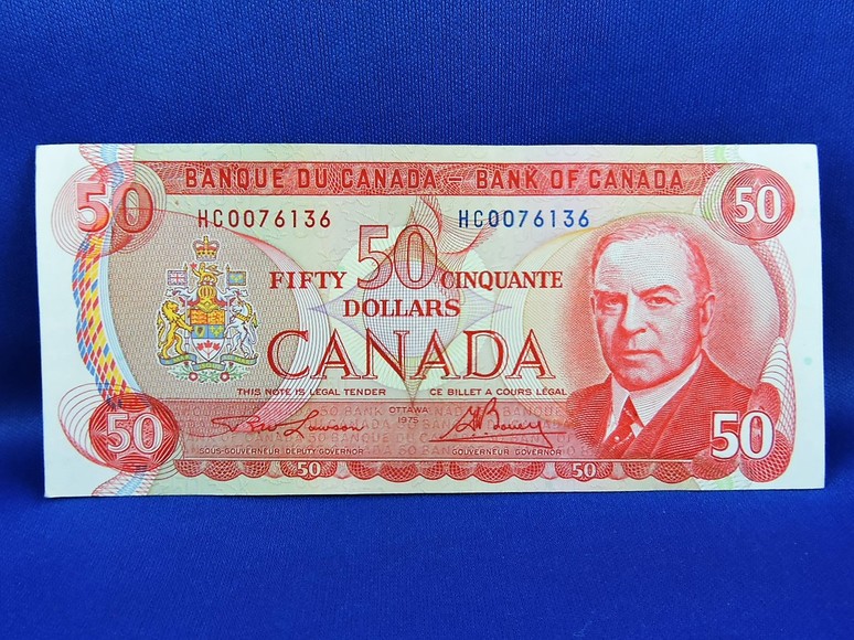  $50.00 Bank Note Uncirculated Mint Quality