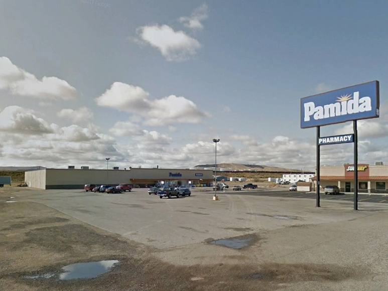 Carbon County WY Rawlins Pamida Retail Grocery Supermarket