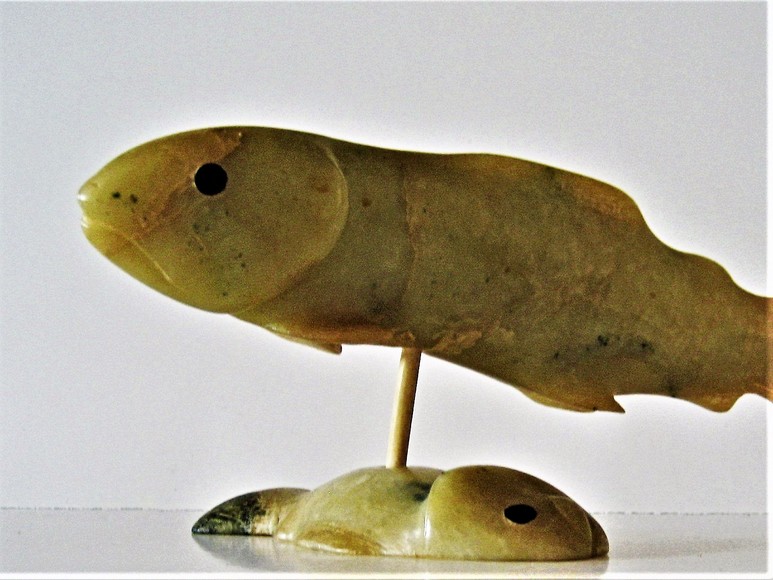 Arctic Char Inuit Carving