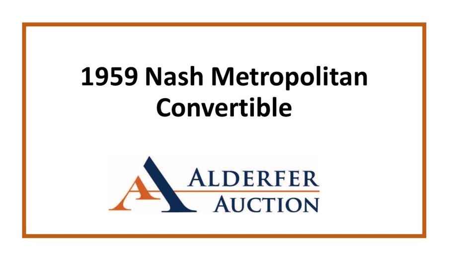 Image for Alderfer Simulcast- Fire Truck, Antique & Collector Car Auction: 6-5-18