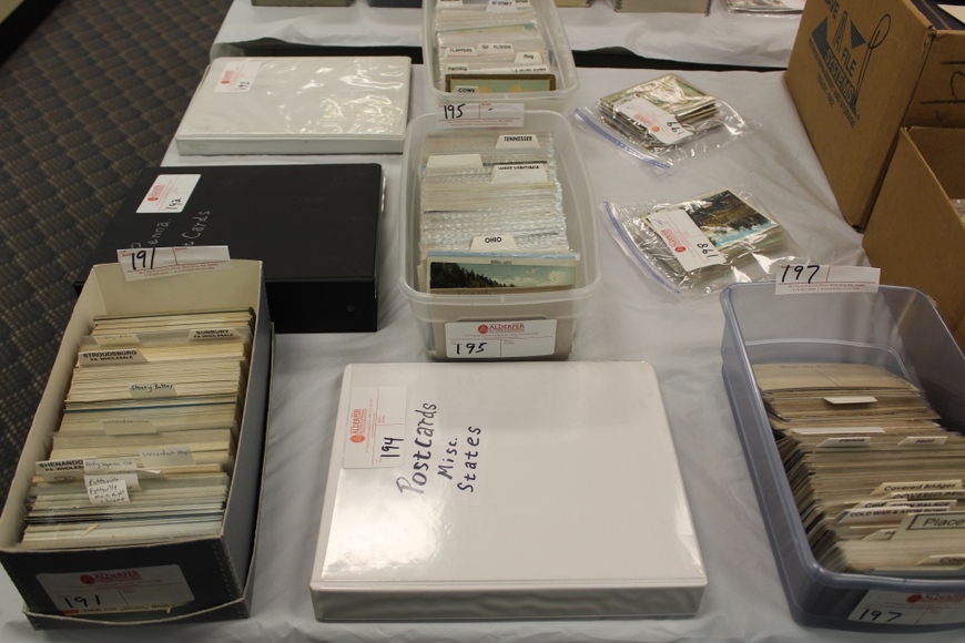 Image for Postcard, Ephemera and Antique Book Auction: 5-3-18