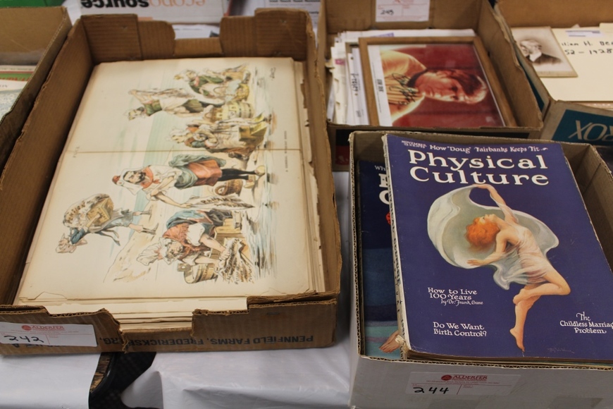 Image for Postcard, Ephemera and Antique Book Auction: 5-3-18