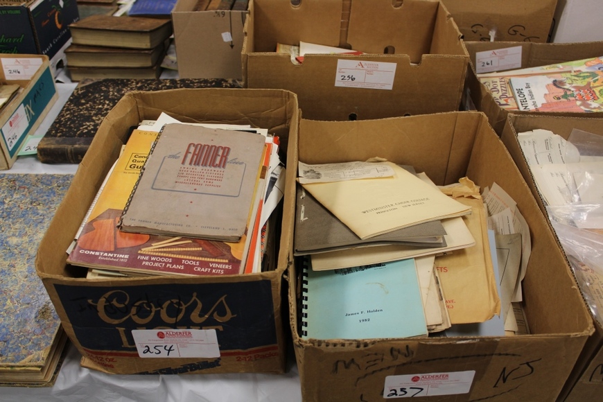 Image for Postcard, Ephemera and Antique Book Auction: 5-3-18