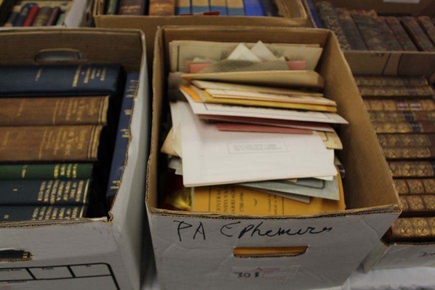 Image for Postcard, Ephemera and Antique Book Auction: 5-3-18