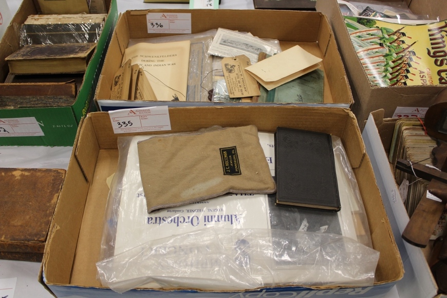 Image for Postcard, Ephemera and Antique Book Auction: 5-3-18