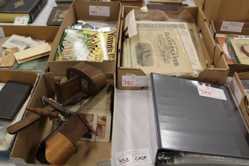 Image for Postcard, Ephemera and Antique Book Auction: 5-3-18