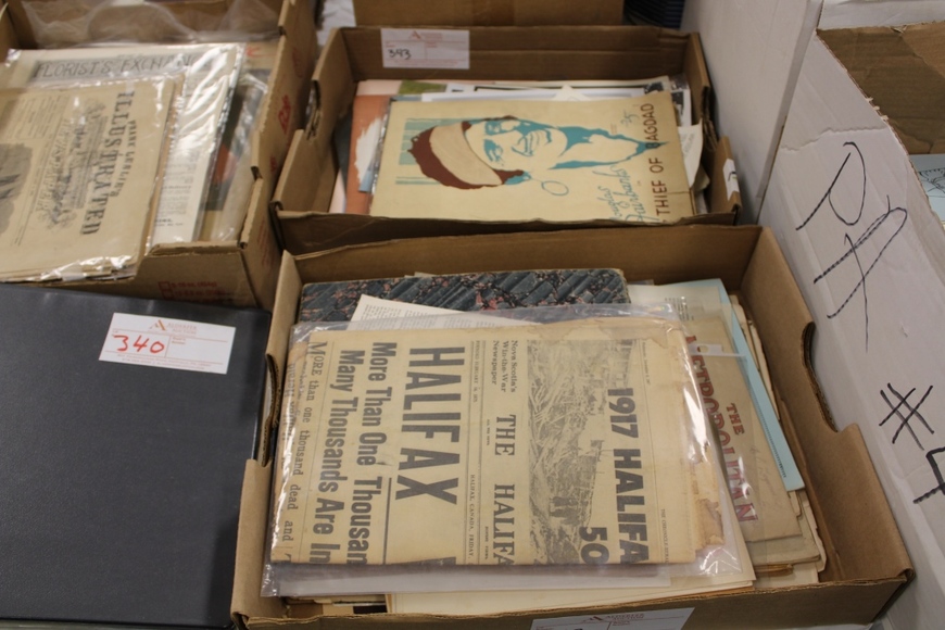 Image for Postcard, Ephemera and Antique Book Auction: 5-3-18