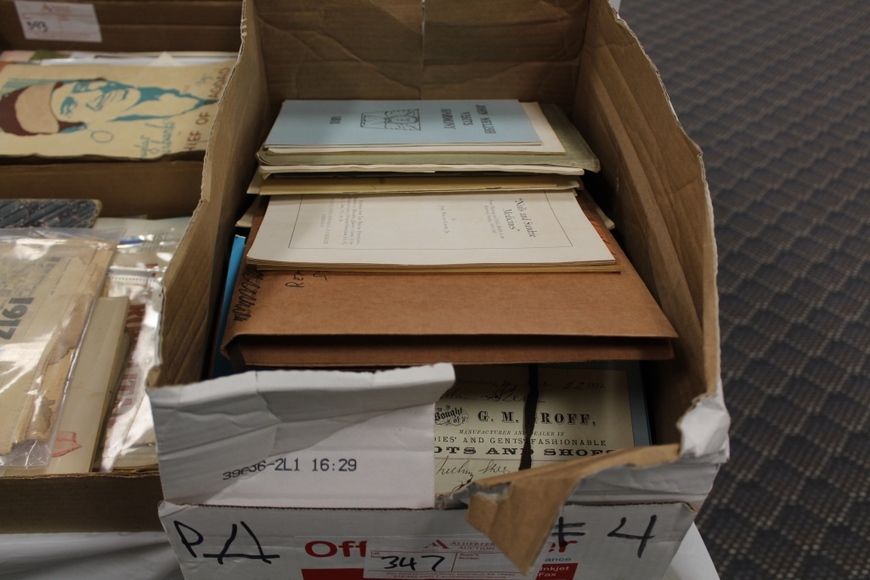 Image for Postcard, Ephemera and Antique Book Auction: 5-3-18