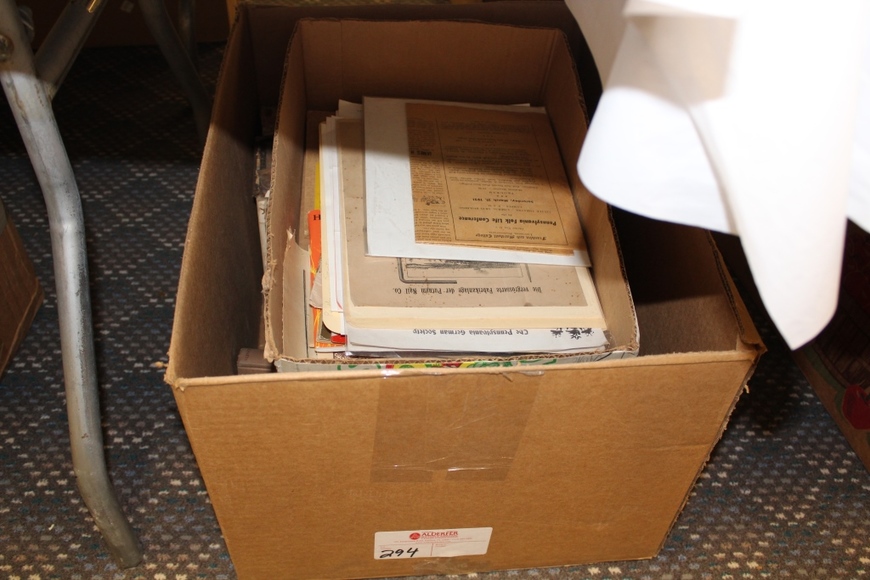 Image for Postcard, Ephemera and Antique Book Auction: 5-3-18