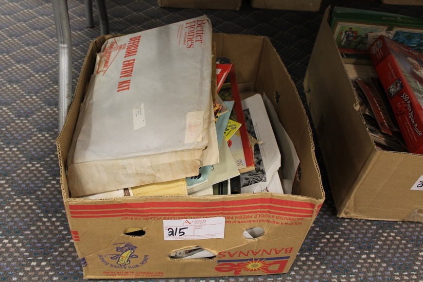 Image for Postcard, Ephemera and Antique Book Auction: 5-3-18