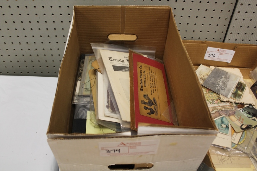 Image for Postcard, Ephemera and Antique Book Auction: 5-3-18
