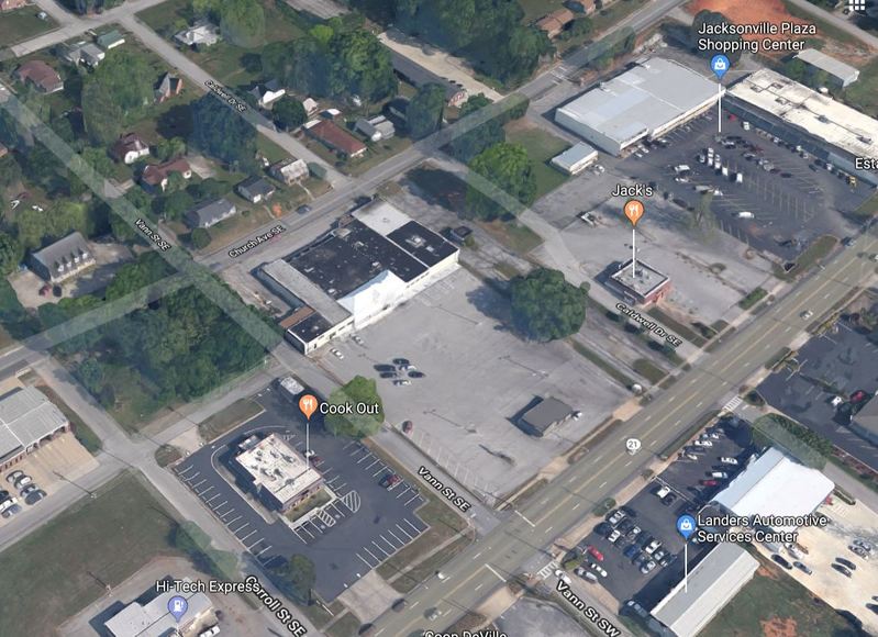 Alabama (Jacksonville) 3 Commercial Buildings Selling as Entirety