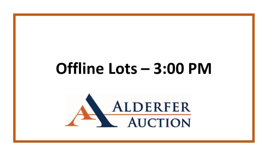 Image for Alderfer Simulcast: Field & Stream, Taxidermy and Sporting Auction - 5-31-18