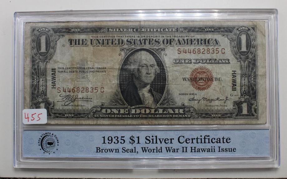 Image for Alderfer Simulcast- Coin and Currency Auction: 6-26-18