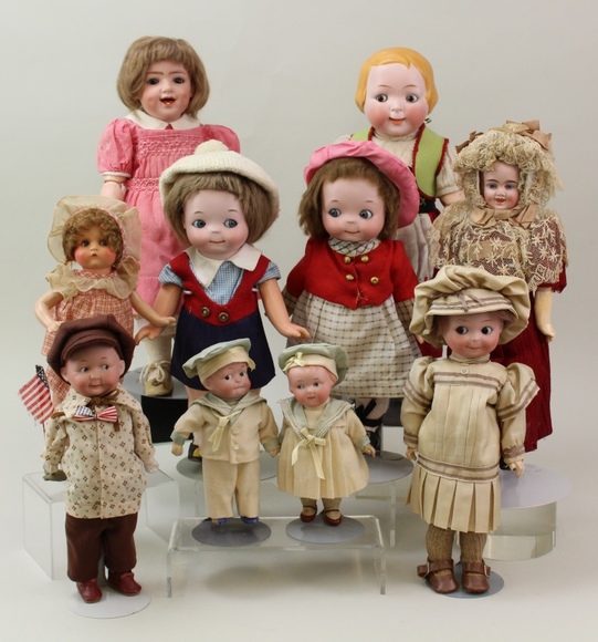 Image for Live and Online Doll Auction - From the Collections of Rosemarie Snyder and Regina Steele (Part Two) and the Estate of Grace Olsen: 10-3-18