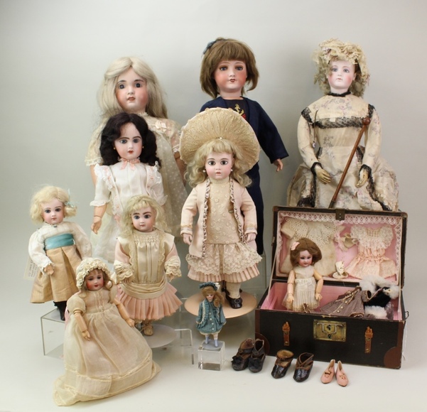 Image for Live and Online Doll Auction - From the Collections of Rosemarie Snyder and Regina Steele (Part Two) and the Estate of Grace Olsen: 10-3-18