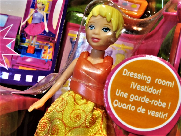 Image for POLLYWOOD POLLY POCKET LIMO-SCENE FASHION DOLL RARE