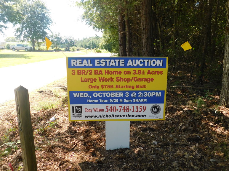 Image for 3 BR/2 BA Home w/Large Work Shop on 3.8 +/- Acres in Orange County, VA