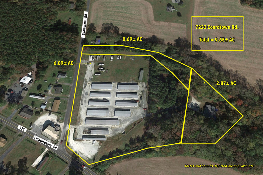 Image for Simply Storage of Delmarva - 197 ± Unit Storage Facility on 9.65 ± AC Lot - 7223 Coardtown Rd., New Church, VA