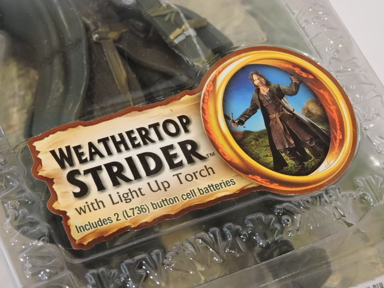 "TOY" WEATHERTOP STRIDER LORD OF THE RINGS