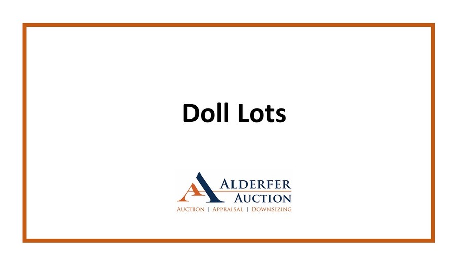 Image for Live and Online Doll Auction - From the Collections of Rosemarie Snyder and Regina Steele (Part Two) and the Estate of Grace Olsen: 10-3-18