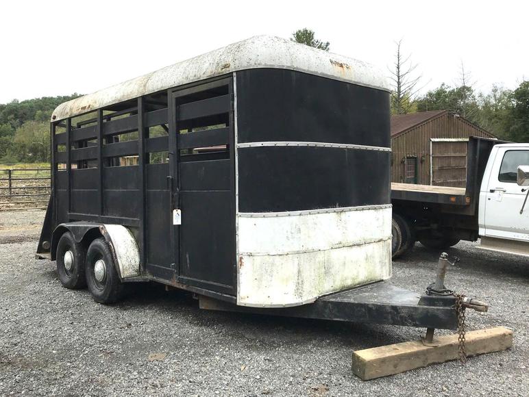 Image for Online Only - Water's Edge Farm Liquidation includes Case Excavator, Chevy Dump Truck, Ford F-450 Flatbed Truck, Stock Trailer, Skid Steer, Pallet Jacks, Stall Doors, Fuel Tank, Livestock & More - Green Lane, PA: 10-11-18