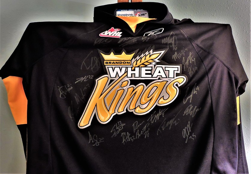 Image for BRANDON WHEAT KINGS MEMORIAL CUP SIGNED JERSEY