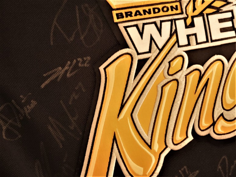 Image for BRANDON WHEAT KINGS MEMORIAL CUP SIGNED JERSEY