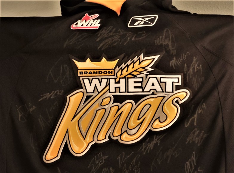 Image for BRANDON WHEAT KINGS MEMORIAL CUP SIGNED JERSEY