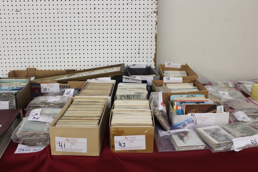 Image for Antique Book, Postcard and Ephemera Auction: 11-8-18