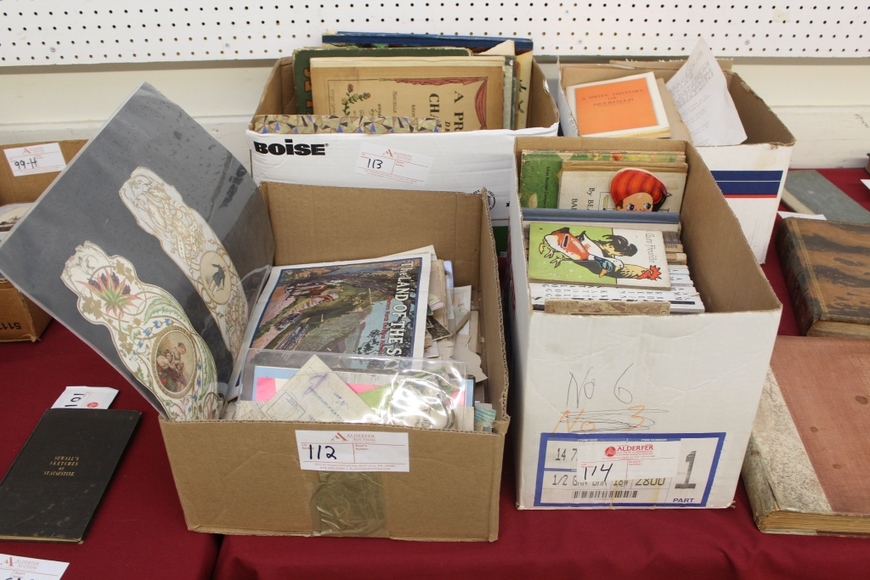 Image for Antique Book, Postcard and Ephemera Auction: 11-8-18