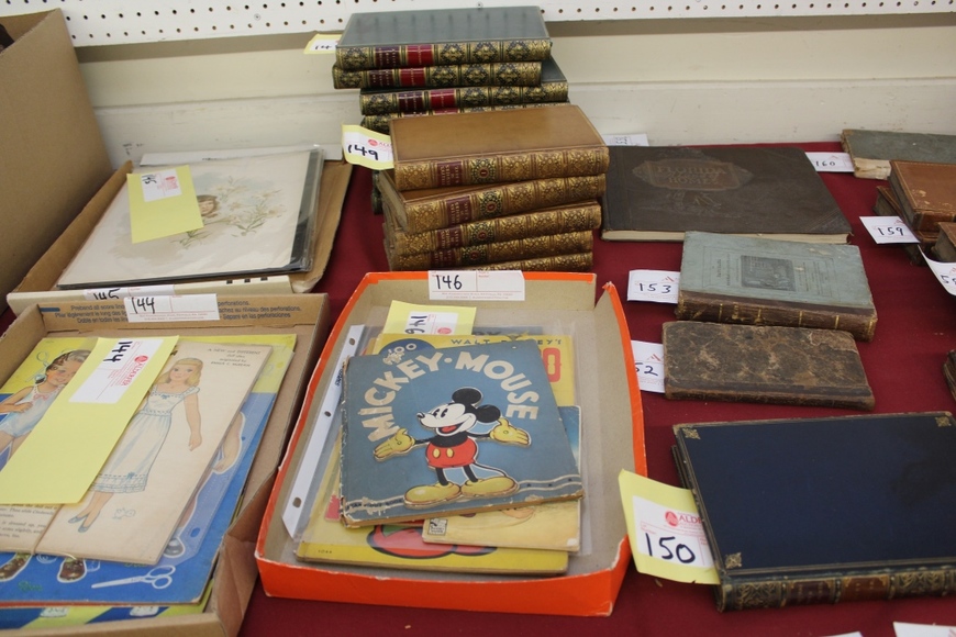 Image for Antique Book, Postcard and Ephemera Auction: 11-8-18