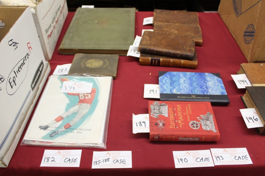 Image for Antique Book, Postcard and Ephemera Auction: 11-8-18