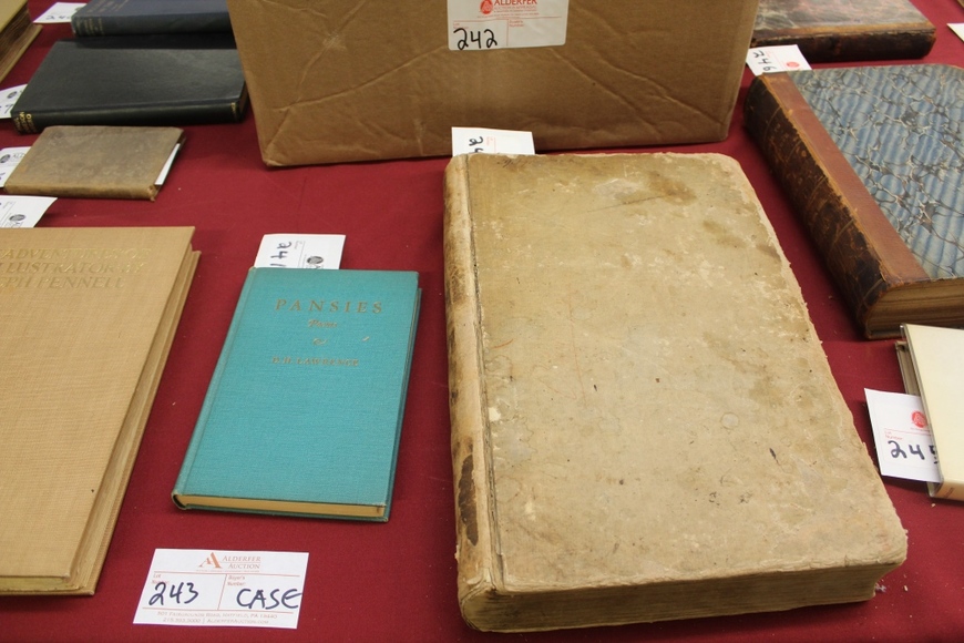 Image for Antique Book, Postcard and Ephemera Auction: 11-8-18