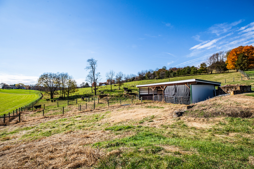 Image for Bear Wallow Farm/David Fultz House:  35 +/- Acres--Immaculately Restored and Historic 4 BR Home, Barn, Pastures & Fencing