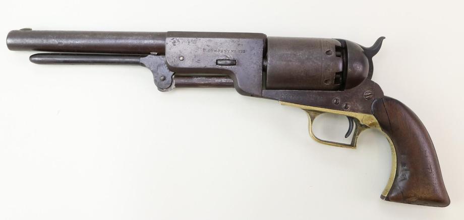 Image for Live and Online - Firearms, Accessories and Taxidermy Auction featuring an Original 1847 Colt Walker #122 attributed to C-Company of the Texas Rangers: 12-18-18