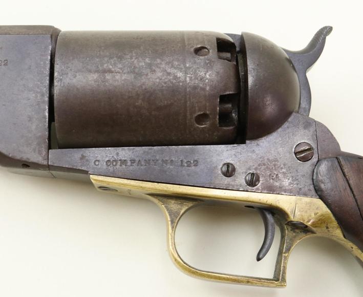 Image for Live and Online - Firearms, Accessories and Taxidermy Auction featuring an Original 1847 Colt Walker #122 attributed to C-Company of the Texas Rangers: 12-18-18