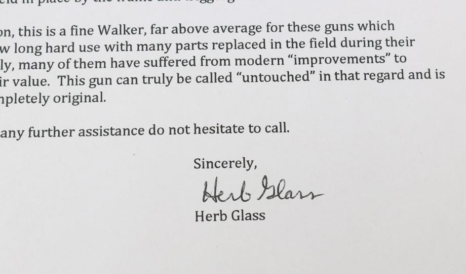 Image for Live and Online - Firearms, Accessories and Taxidermy Auction featuring an Original 1847 Colt Walker #122 attributed to C-Company of the Texas Rangers: 12-18-18