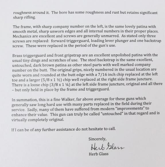 Image for Live and Online - Firearms, Accessories and Taxidermy Auction featuring an Original 1847 Colt Walker #122 attributed to C-Company of the Texas Rangers: 12-18-18