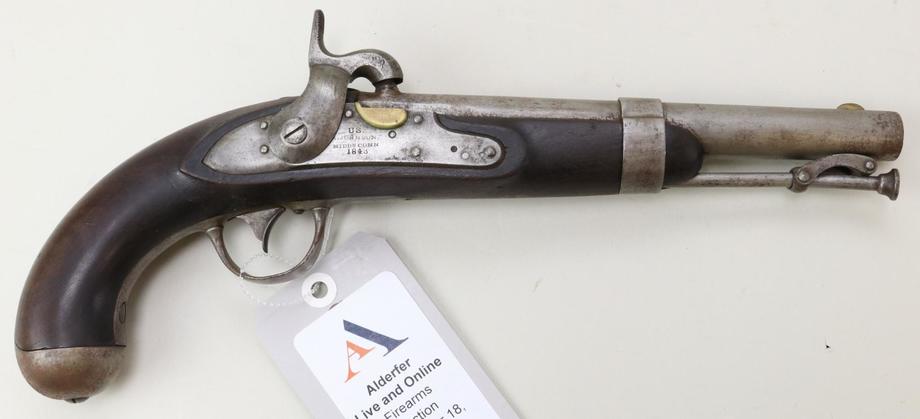 Image for Live and Online - Firearms, Accessories and Taxidermy Auction featuring an Original 1847 Colt Walker #122 attributed to C-Company of the Texas Rangers: 12-18-18
