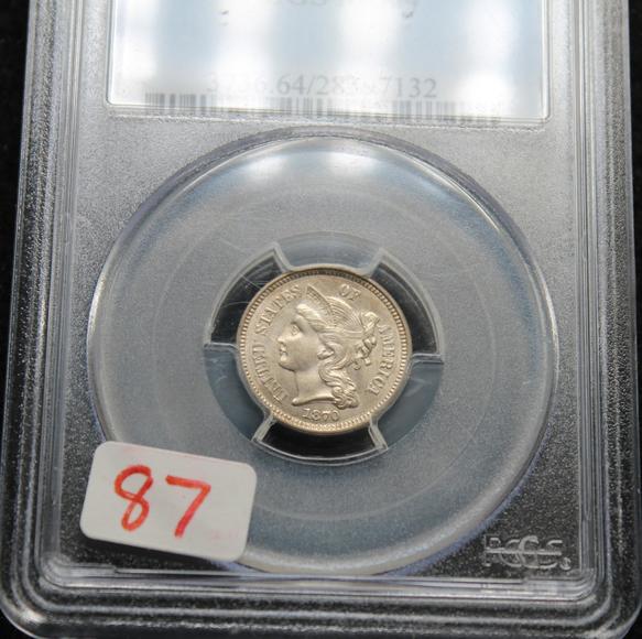 Image for Live and Online Coin and Currency Auction: 12-11-18