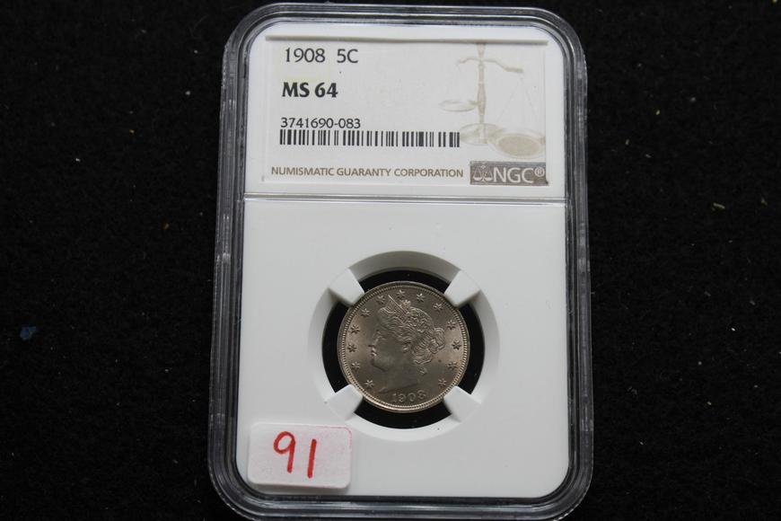 Image for Live and Online Coin and Currency Auction: 12-11-18