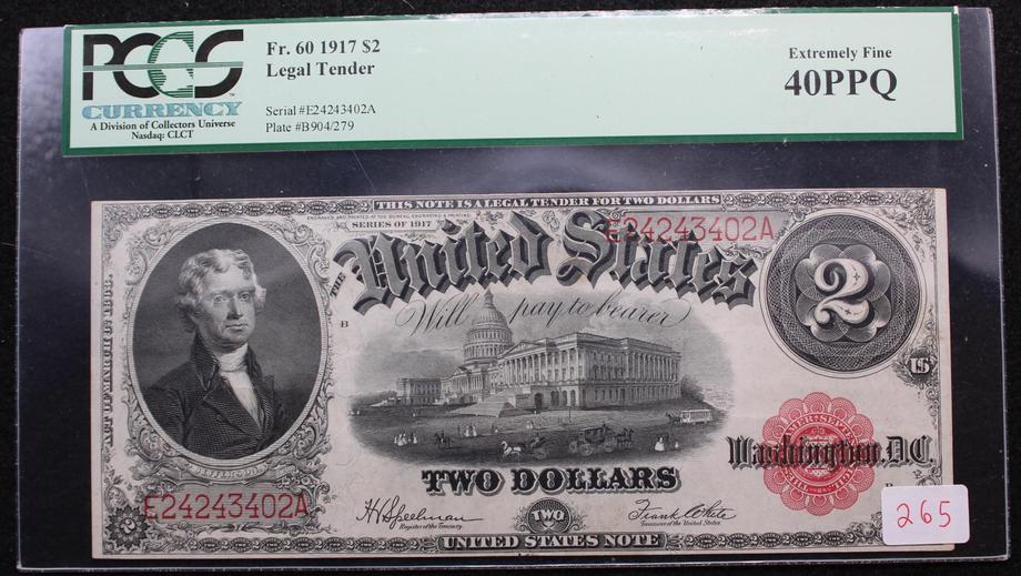 Image for Live and Online Coin and Currency Auction: 12-11-18