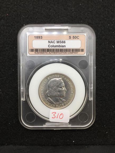 Image for Live and Online Coin and Currency Auction: 12-11-18