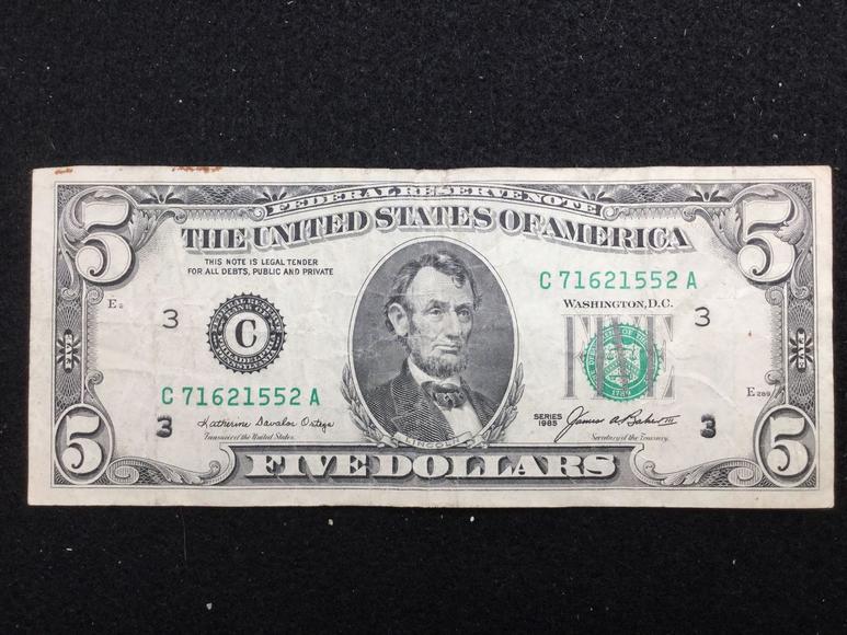 Image for Live and Online Coin and Currency Auction: 12-11-18