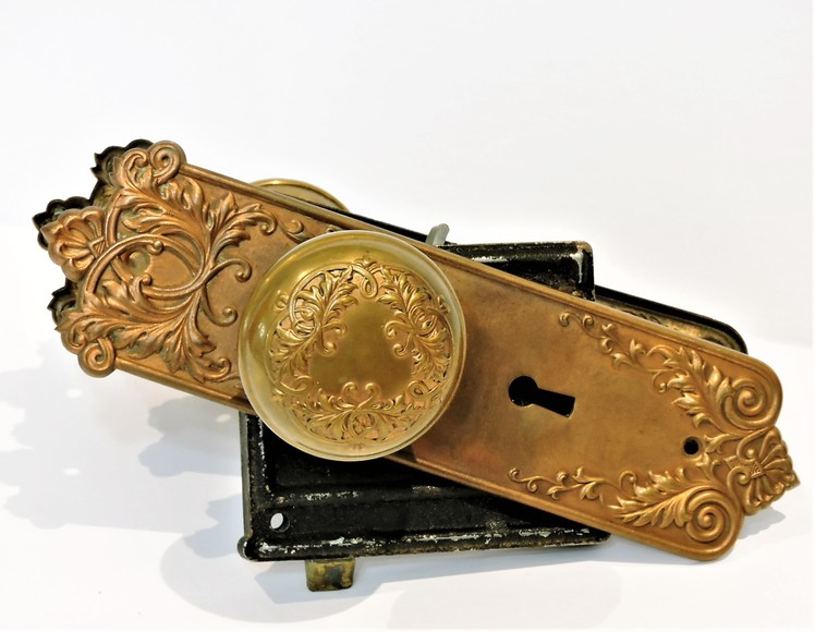 Image for VINTAGE BRASS PASSAGE SET