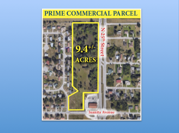 Image for For Sale only at ABSOLUTE AUCTION 9+ AC Commercial Parcel