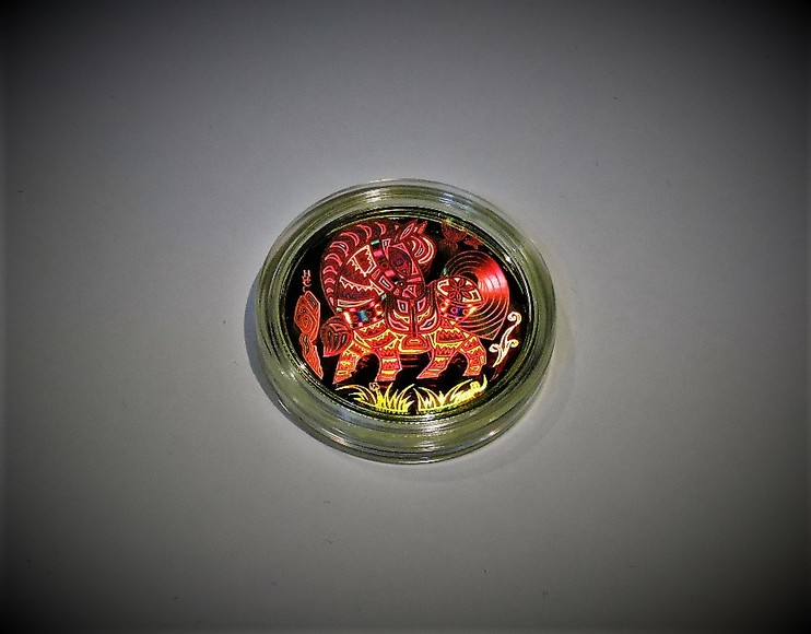 Image for GOLD COIN YEAR OF THE HORSE 2002 PROOF QUALITY RCM COIN