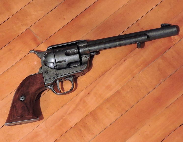Image for REPLICA WESTERN DECORATIVE HAND GUN DISPLAY